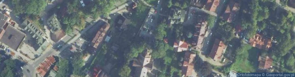 Zdjęcie satelitarne Przykościelny