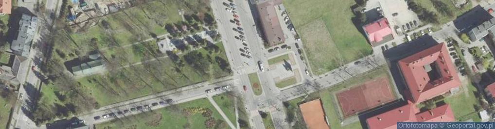 Zdjęcie satelitarne Parkomat B1