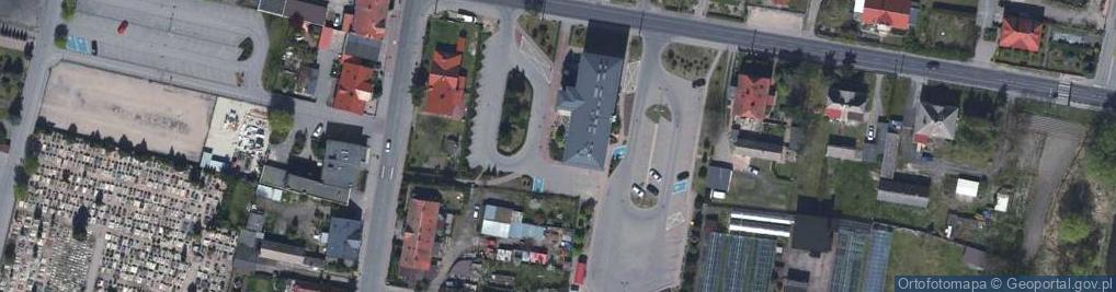 Zdjęcie satelitarne Parkomat przy UG (0,5h - 1zł)