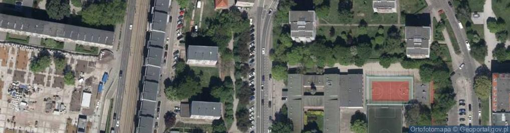Zdjęcie satelitarne Parkomat