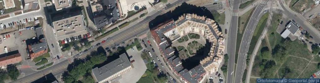 Zdjęcie satelitarne Bank Pekao S.A.
