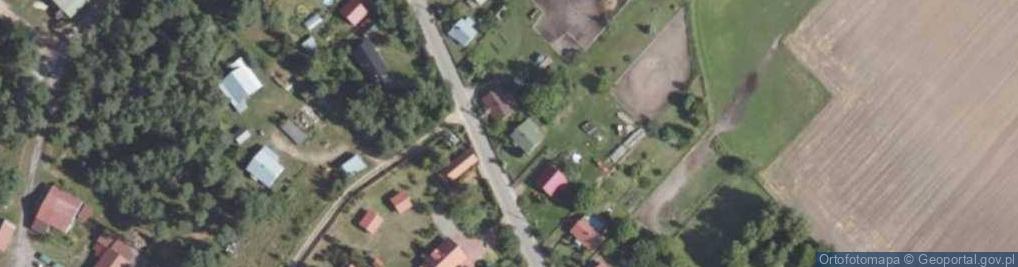 Zdjęcie satelitarne Agroturystyka nad Bugiem - U Marka - Woroblin