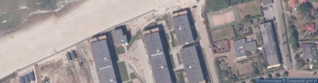 Zdjęcie satelitarne Apartamenty Oko Na Morze