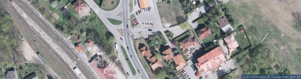 Zdjęcie satelitarne Centrum Rezerwacji Noclegów - Wistour
