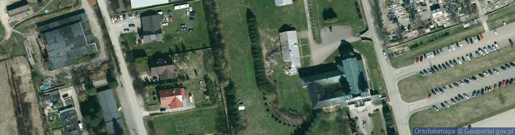 Zdjęcie satelitarne Dom Franciszkański