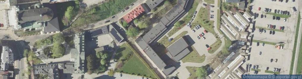 Zdjęcie satelitarne Dom na Podwalu