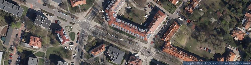 Zdjęcie satelitarne Dom Nauki CMKP