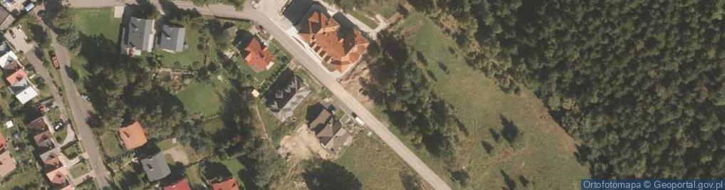 Zdjęcie satelitarne Dom Pod koziołkami Maria Kozioł