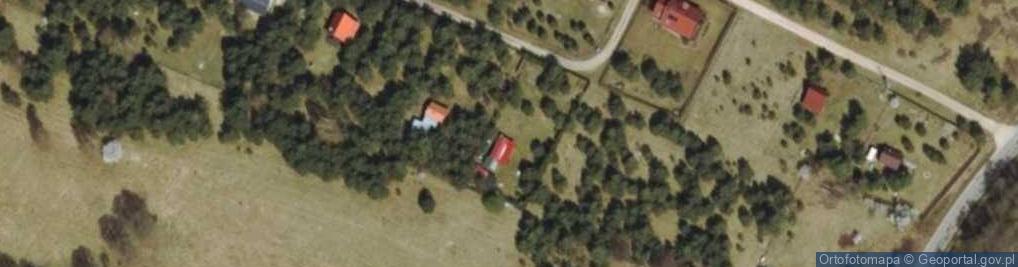 Zdjęcie satelitarne Domek po Sosnami