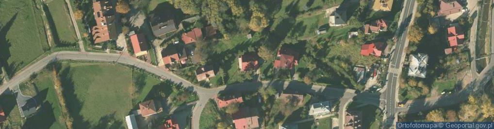 Zdjęcie satelitarne Domek pod Świerkami