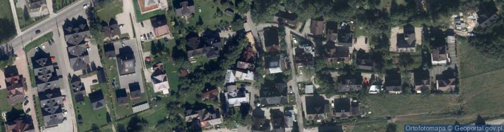 Zdjęcie satelitarne Domek u Bosi