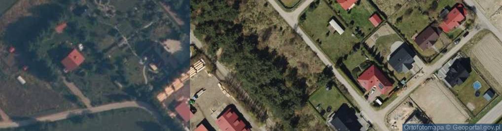Zdjęcie satelitarne Domino - Domki Drewniane
