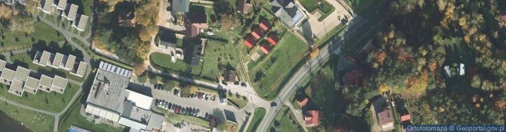 Zdjęcie satelitarne Domki letniskowe