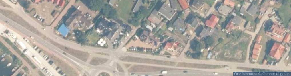 Zdjęcie satelitarne Dworek Bursztyn