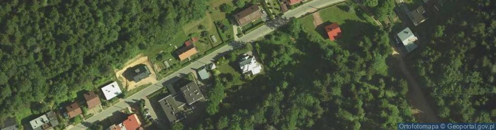 Zdjęcie satelitarne Dworek Pod Blachą