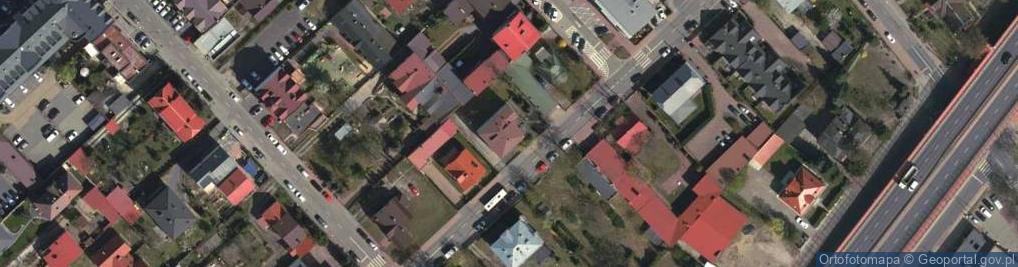 Zdjęcie satelitarne Hostel kwatery pracownicze pokoje do wynajęcia MONIKA Dąbkowska
