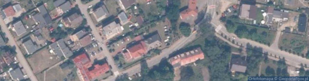Zdjęcie satelitarne Kaszebe
