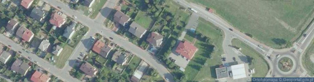 Zdjęcie satelitarne Kwatery Pokoje Tanie Noclegi Pracownicze