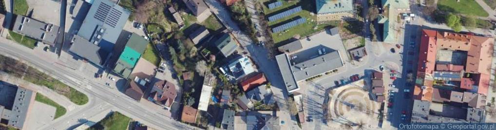 Zdjęcie satelitarne Kwatery Pracownicze Mati