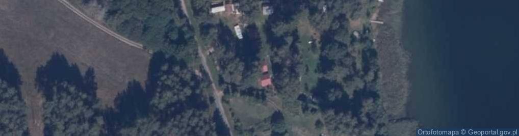 Zdjęcie satelitarne Leśny Dworek Agroturystyka Noclegi w Koczale