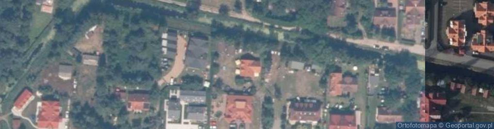 Zdjęcie satelitarne Na Nagietkowej