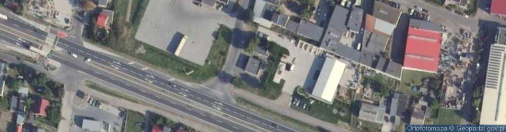 Zdjęcie satelitarne Noclegi Września