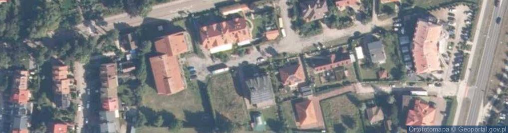 Zdjęcie satelitarne Ośrodek Wczasowy Dagmor