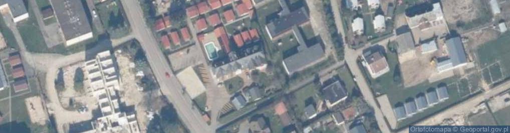 Zdjęcie satelitarne Ośrodek Wypoczynkowy "MADAMAKU" Pokoje Noclegi Pensjon