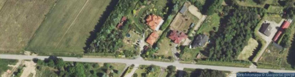 Zdjęcie satelitarne Pensjonacik Ogrody