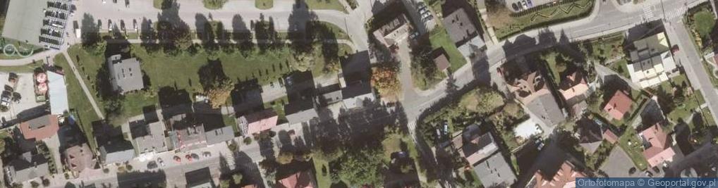 Zdjęcie satelitarne Pensjonat Alga
