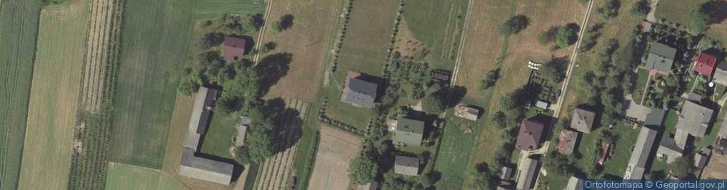 Zdjęcie satelitarne Pensjonat angloAGROTURYSTYKA Roztocze - Wioska angielska
