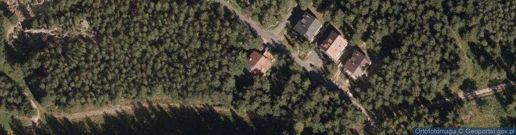 Zdjęcie satelitarne Pensjonat Arka