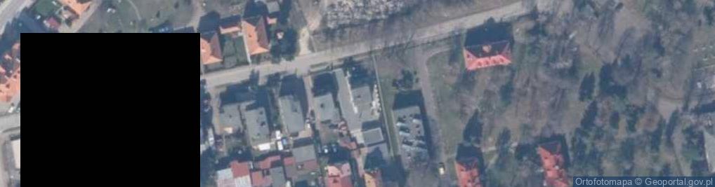 Zdjęcie satelitarne Pensjonat Blue Mielno