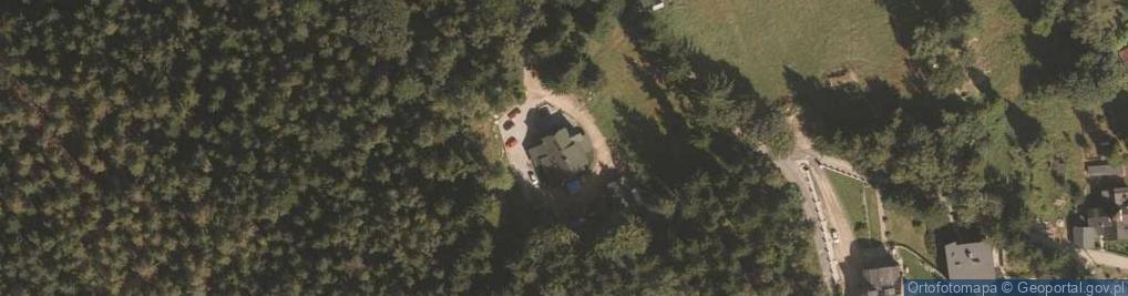 Zdjęcie satelitarne Pensjonat Cross