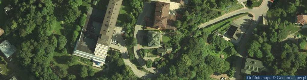 Zdjęcie satelitarne Pensjonat Halinówka