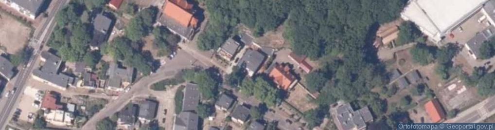 Zdjęcie satelitarne Pensjonat Jagoda B&B Apartamenty Międzyzdroje
