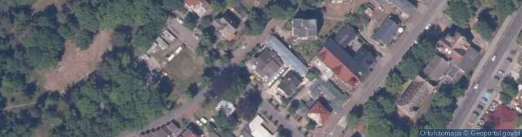 Zdjęcie satelitarne Pensjonat NIEBIESKI DOMEK