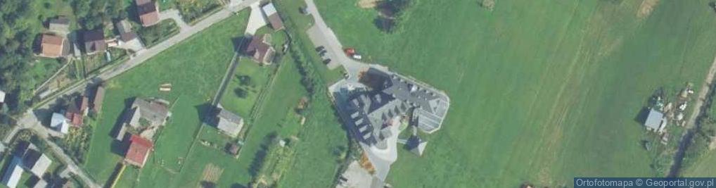 Zdjęcie satelitarne Pensjonat Perła Pienin