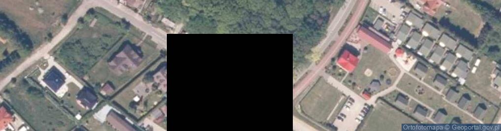 Zdjęcie satelitarne Pensjonat Pod Dębami
