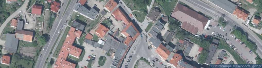 Zdjęcie satelitarne Pensjonat pod jeleniem