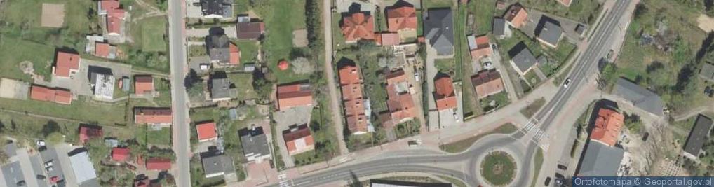 Zdjęcie satelitarne Pensjonat Skarpa