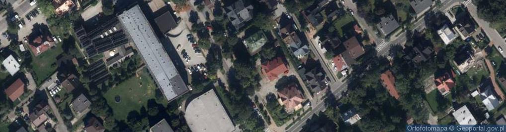 Zdjęcie satelitarne Pensjonat Tuberoza