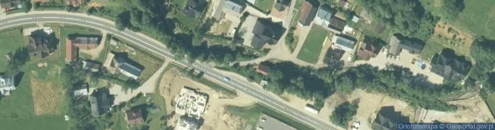 Zdjęcie satelitarne Pensjonat Za Lasem