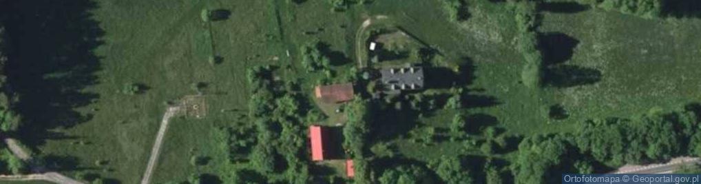 Zdjęcie satelitarne Pensjonat "Zielony"