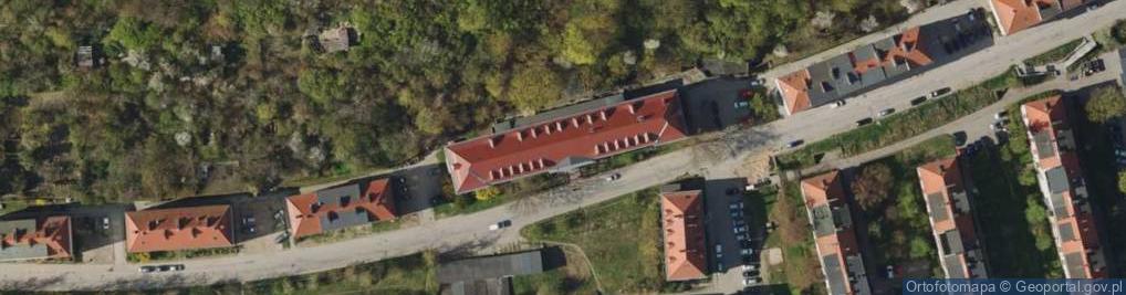 Zdjęcie satelitarne Pensjonat