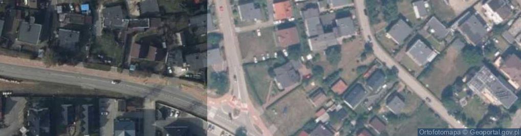 Zdjęcie satelitarne Pensjonat