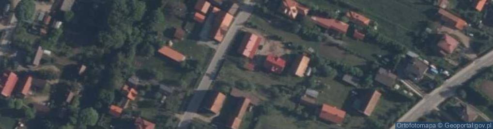 Zdjęcie satelitarne Pod wierzbami