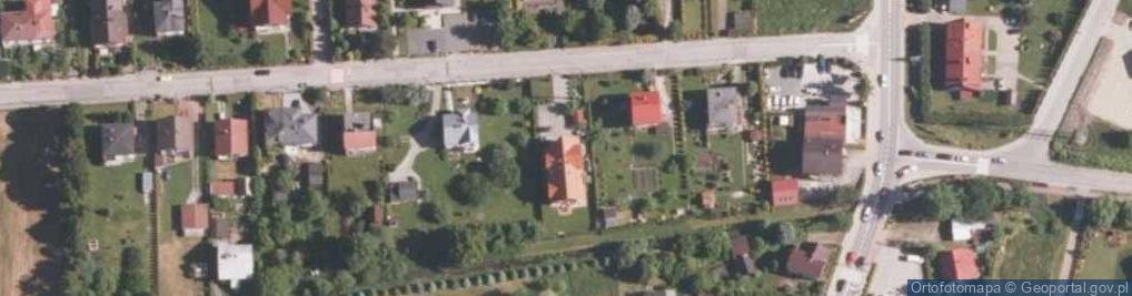 Zdjęcie satelitarne Pokoje gościnne Krystian