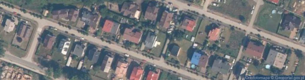 Zdjęcie satelitarne Pokoje Gościnne - Robelada