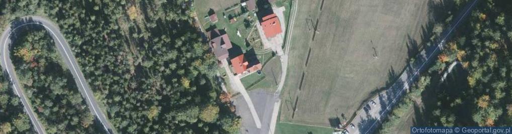 Zdjęcie satelitarne Pokoje gościnne u Anieli